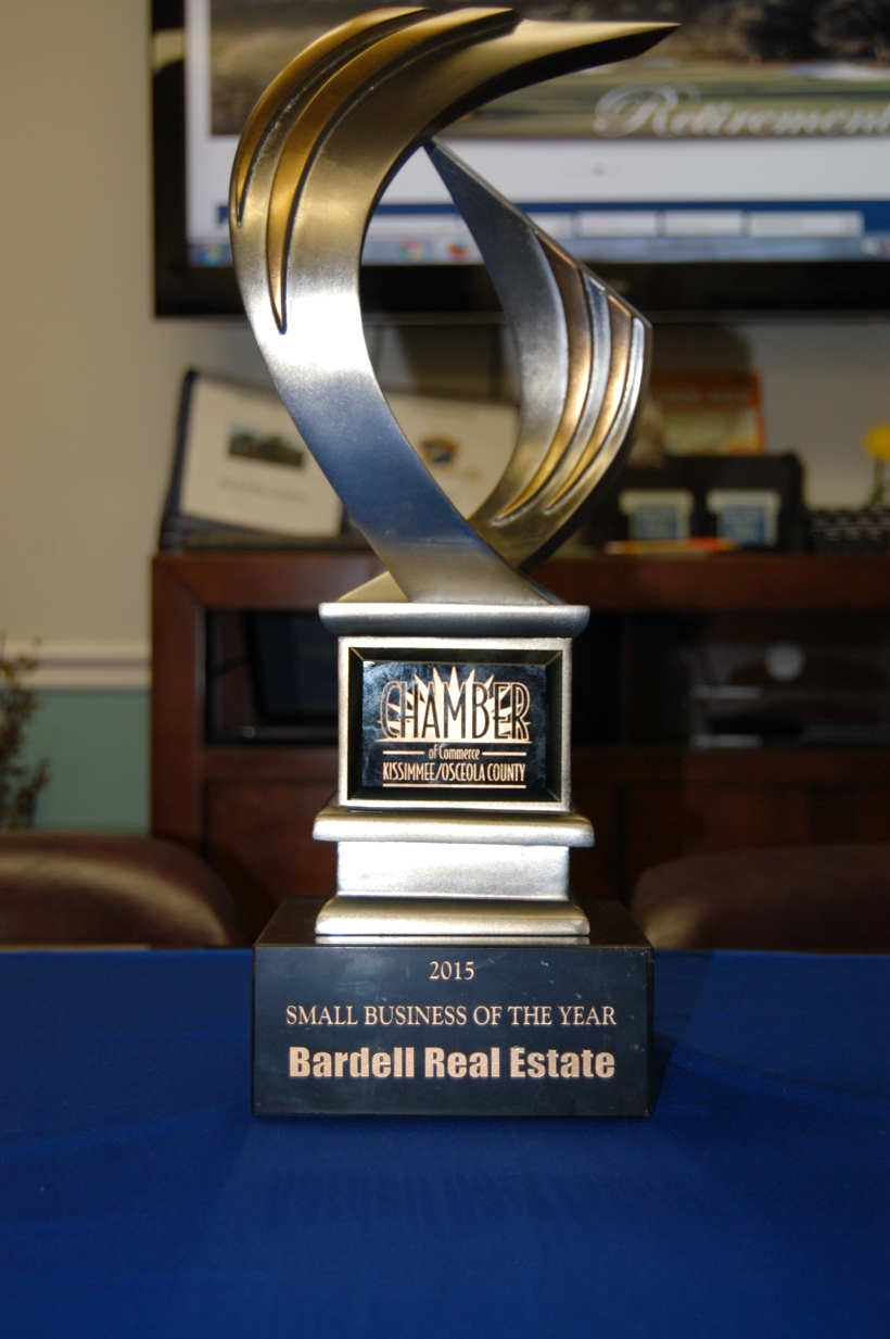 Bardell Real Estate Best Small Business 2015
